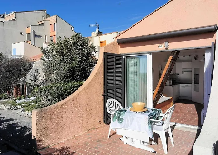 Maisons De La 1 - Magnifique Renove Pour Deux Personnes En Front De A Port Leucate. Ref: 1mm1_91 Mae-6954 Lejlighed Leucate