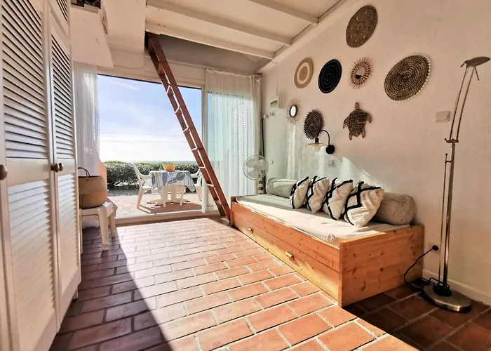 Maisons De La 1 - Magnifique Renove Pour Deux Personnes En Front De A Port Leucate. Ref: 1mm1_91 Mae-6954 Lejlighed